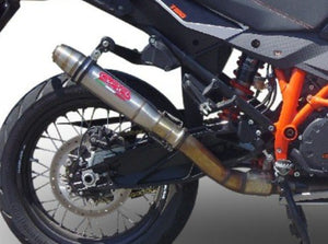 GPR KTM 1050 Adventure Slip-on Exhaust "Deeptone Inox" – Accessories in the 2WheelsHero Motorcycle Aftermarket Accessories and Parts Online Shop