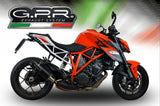 GPR KTM 1290 Super Duke R (17/19) Slip-on Exhaust "Furore Evo 4 Nero" (EU homologated) – Accessories in the 2WheelsHero Motorcycle Aftermarket Accessories and Parts Online Shop