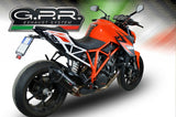 GPR KTM 1290 Super Duke R (14/16) Slip-on Exhaust "Furore Nero" (EU homologated) – Accessories in the 2WheelsHero Motorcycle Aftermarket Accessories and Parts Online Shop