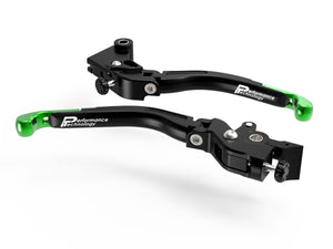 L15 - PERFORMANCE TECHNOLOGY Kawasaki Ninja Handlebar Levers Set "Evo" – Accessories in the 2WheelsHero Motorcycle Aftermarket Accessories and Parts Online Shop