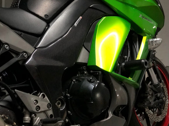 CARBON2RACE Kawasaki Ninja 1000/Z1000SX Carbon Frame Covers – Accessories in the 2WheelsHero Motorcycle Aftermarket Accessories and Parts Online Shop