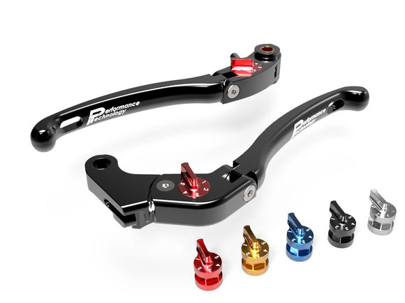 LE06 - PERFORMANCE TECHNOLOGY Aprilia / Yamaha Adjustable Handlebar Levers 