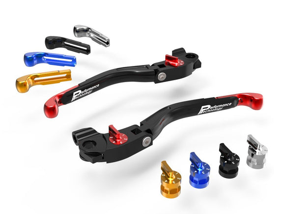 LEA03 - PERFORMANCE TECHNOLOGY Ducati Adjustable Handlebar Levers 