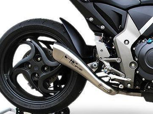 HP CORSE Honda CB1000R Slip-on Exhaust "Hydroform Satin Single" (low position) – Accessories in the 2WheelsHero Motorcycle Aftermarket Accessories and Parts Online Shop