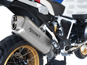 HP CORSE BMW R1250GS Slip-on Exhaust "4-Track R Satin" (EU homologated) – Accessories in the 2WheelsHero Motorcycle Aftermarket Accessories and Parts Online Shop