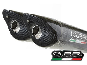 GPR Ducati Multistrada 1100 Dual Slip-on Exhaust "Tiburon Poppy" (EU homologated) – Accessories in the 2WheelsHero Motorcycle Aftermarket Accessories and Parts Online Shop