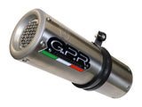 GPR Aprilia Tuono V4 1100 (15/16) Slip-on Exhaust "M3 Inox" – Accessories in the 2WheelsHero Motorcycle Aftermarket Accessories and Parts Online Shop