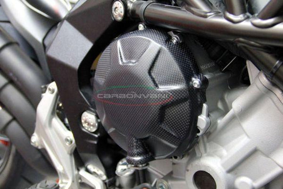 CARBONVANI MV Agusta Brutale 800/675 (12/16) Carbon Clutch Cover – Accessories in the 2WheelsHero Motorcycle Aftermarket Accessories and Parts Online Shop