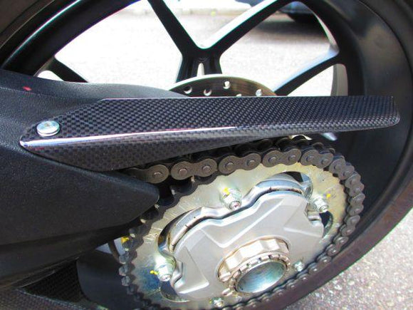 CARBONVANI MV Agusta Turismo Veloce Carbon Chain Guard (upper) – Accessories in the 2WheelsHero Motorcycle Aftermarket Accessories and Parts Online Shop