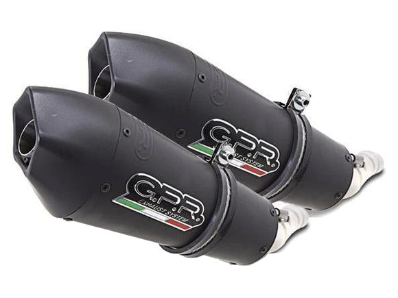 GPR Ducati Hypermotard 1100 Dual Slip-on Exhaust 