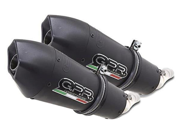 GPR Ducati Monster 696 Dual Slip-on Exhaust 