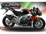 GPR Aprilia Tuono V4 1100 (15/16) Slip-on Exhaust "Furore Nero" – Accessories in the 2WheelsHero Motorcycle Aftermarket Accessories and Parts Online Shop