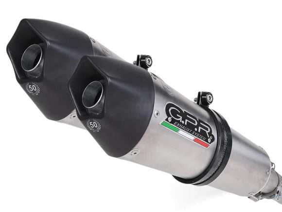 GPR Ducati Multistrada 1100 Dual Slip-on Exhaust 