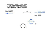 PAP03 - DUCABIKE Ducati XDiavel Rearset (alt. position) – Accessories in the 2WheelsHero Motorcycle Aftermarket Accessories and Parts Online Shop