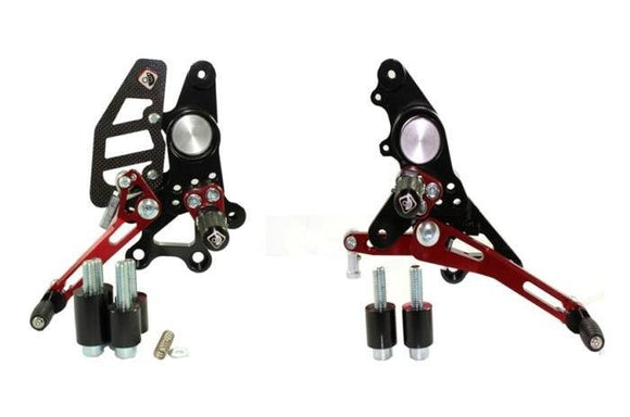 PRHM02 - DUCABIKE Ducati Multistrada / Hypermotard Adjustable Pilot Rearset – Accessories in the 2WheelsHero Motorcycle Aftermarket Accessories and Parts Online Shop