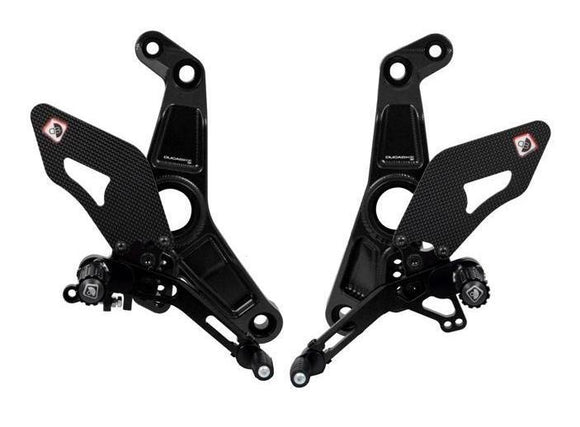 PRM1202 - DUCABIKE Ducati Monster / SuperSport Adjustable Pilot Rearset – Accessories in the 2WheelsHero Motorcycle Aftermarket Accessories and Parts Online Shop