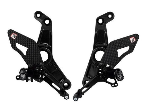 PRM12R01 - DUCABIKE Ducati Monster 1200R Adjustable Pilot Rearset – Accessories in the 2WheelsHero Motorcycle Aftermarket Accessories and Parts Online Shop