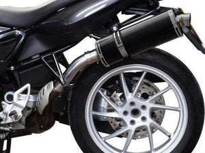 DELKEVIC BMW F800GT Slip-on Exhaust Stubby 14" Carbon – Accessories in the 2WheelsHero Motorcycle Aftermarket Accessories and Parts Online Shop