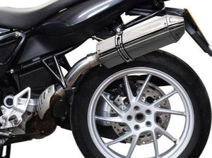 DELKEVIC BMW F800GT Slip-on Exhaust 13" Tri-Oval – Accessories in the 2WheelsHero Motorcycle Aftermarket Accessories and Parts Online Shop