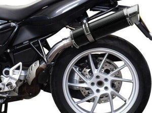 DELKEVIC BMW F800GT Slip-on Exhaust DL10 14" Carbon – Accessories in the 2WheelsHero Motorcycle Aftermarket Accessories and Parts Online Shop