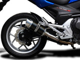 DELKEVIC Honda NC700 / NC750 (12/19) Slip-on Exhaust Mini 8" Carbon – Accessories in the 2WheelsHero Motorcycle Aftermarket Accessories and Parts Online Shop