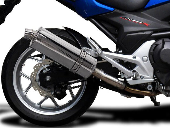 DELKEVIC Honda NC700 / NC750 (12/19) Slip-on Exhaust Stubby 14