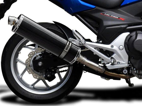 DELKEVIC Honda NC700 / NC750 (12/19) Slip-on Exhaust Stubby 18