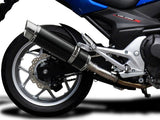 DELKEVIC Honda NC700 / NC750 (12/19) Slip-on Exhaust DL10 14" Carbon – Accessories in the 2WheelsHero Motorcycle Aftermarket Accessories and Parts Online Shop