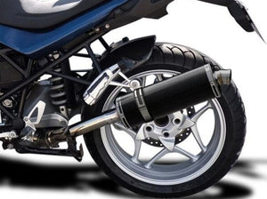 DELKEVIC BMW R1200R (06/10) Slip-on Exhaust Stubby 14" Carbon – Accessories in the 2WheelsHero Motorcycle Aftermarket Accessories and Parts Online Shop