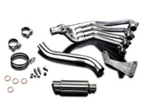 DELKEVIC Honda CB650F / CBR650F Full Exhaust System with Mini 8" Silencer – Accessories in the 2WheelsHero Motorcycle Aftermarket Accessories and Parts Online Shop