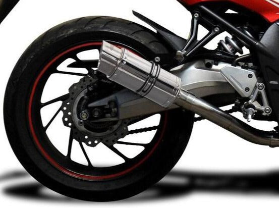 DELKEVIC Honda CB650F / CBR650F Full Exhaust System with Mini 8