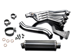 DELKEVIC Honda CB650F / CBR650F Full Exhaust System with Stubby 18" Carbon Silencer – Accessories in the 2WheelsHero Motorcycle Aftermarket Accessories and Parts Online Shop