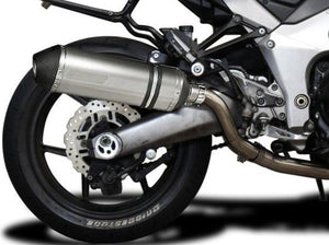 DELKEVIC Kawasaki Ninja 1000 / Z1000 Full Exhaust System with 13.5" Titnaium X-Oval Silencers – Accessories in the 2WheelsHero Motorcycle Aftermarket Accessories and Parts Online Shop