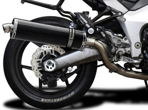 DELKEVIC Kawasaki Ninja 1000 / Z1000 Full Exhaust System with Stubby 18" Carbon Silencers – Accessories in the 2WheelsHero Motorcycle Aftermarket Accessories and Parts Online Shop