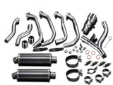 DELKEVIC Kawasaki Ninja 1000 / Z1000 Full Exhaust System with Stubby 14" Carbon Silencers – Accessories in the 2WheelsHero Motorcycle Aftermarket Accessories and Parts Online Shop