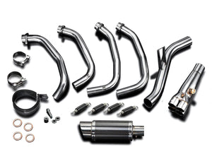 DELKEVIC Kawasaki Z900RS (2018+) Full Exhaust System with Mini 8" Carbon Silencer – Accessories in the 2WheelsHero Motorcycle Aftermarket Accessories and Parts Online Shop