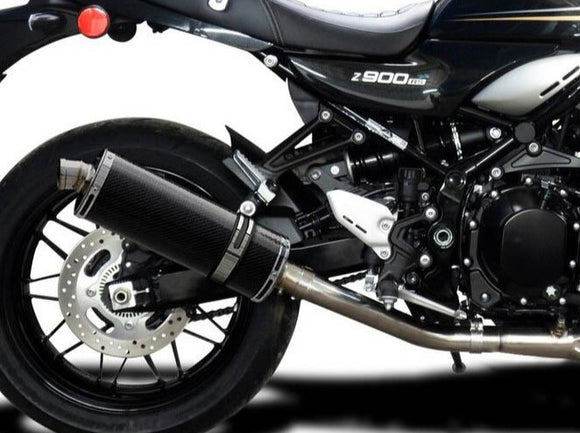 DELKEVIC Kawasaki Z900RS (2018+) Full Exhaust System with Stubby 14