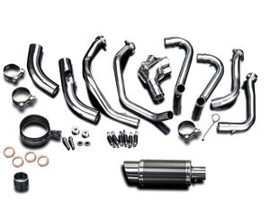 DELKEVIC Honda VFR800X / VFR800F Full Exhaust System with Mini 8" Carbon Silencer – Accessories in the 2WheelsHero Motorcycle Aftermarket Accessories and Parts Online Shop