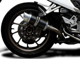 DELKEVIC Honda VFR800X / VFR800F Full Exhaust System with Mini 8" Carbon Silencer – Accessories in the 2WheelsHero Motorcycle Aftermarket Accessories and Parts Online Shop