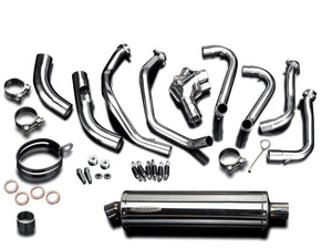 DELKEVIC Honda VFR800X / VFR800F Full Exhaust System with Stubby 18" Silencer – Accessories in the 2WheelsHero Motorcycle Aftermarket Accessories and Parts Online Shop