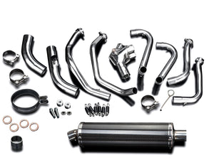 DELKEVIC Honda VFR800X / VFR800F Full Exhaust System with Stubby 18" Carbon Silencer – Accessories in the 2WheelsHero Motorcycle Aftermarket Accessories and Parts Online Shop