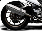 DELKEVIC Honda VFR800X / VFR800F Full Exhaust System with 13" Tri-Oval Silencer – Accessories in the 2WheelsHero Motorcycle Aftermarket Accessories and Parts Online Shop