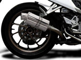 DELKEVIC Honda VFR800X / VFR800F Full Exhaust System with SS70 9" Silencer – Accessories in the 2WheelsHero Motorcycle Aftermarket Accessories and Parts Online Shop