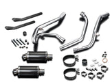 DELKEVIC Suzuki SV650 (99/02) Full Exhaust System with High Mount DS70 9" Carbon Silencers – Accessories in the 2WheelsHero Motorcycle Aftermarket Accessories and Parts Online Shop