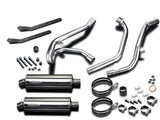 DELKEVIC Suzuki SV650 (99/02) Full Exhaust System with High Mount Stubby 14" Silencers – Accessories in the 2WheelsHero Motorcycle Aftermarket Accessories and Parts Online Shop