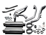 DELKEVIC Suzuki SV650 (99/02) Full Exhaust System with High Mount Stubby 18" Silencers – Accessories in the 2WheelsHero Motorcycle Aftermarket Accessories and Parts Online Shop