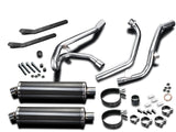 DELKEVIC Suzuki SV650 (99/02) Full Exhaust System with High Mount Stubby 18" Carbon Silencers – Accessories in the 2WheelsHero Motorcycle Aftermarket Accessories and Parts Online Shop