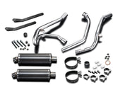 DELKEVIC Suzuki SV650 (99/02) Full Exhaust System with High Mount Stubby 14" Carbon Silencers – Accessories in the 2WheelsHero Motorcycle Aftermarket Accessories and Parts Online Shop