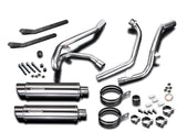 DELKEVIC Suzuki SV650 (99/02) Full Exhaust System with High Mount SL10 14" Silencers – Accessories in the 2WheelsHero Motorcycle Aftermarket Accessories and Parts Online Shop