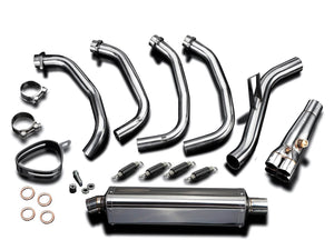 DELKEVIC Kawasaki Z900RS (2018+) Full Exhaust System with Stubby 17" Tri-Oval Silencer – Accessories in the 2WheelsHero Motorcycle Aftermarket Accessories and Parts Online Shop